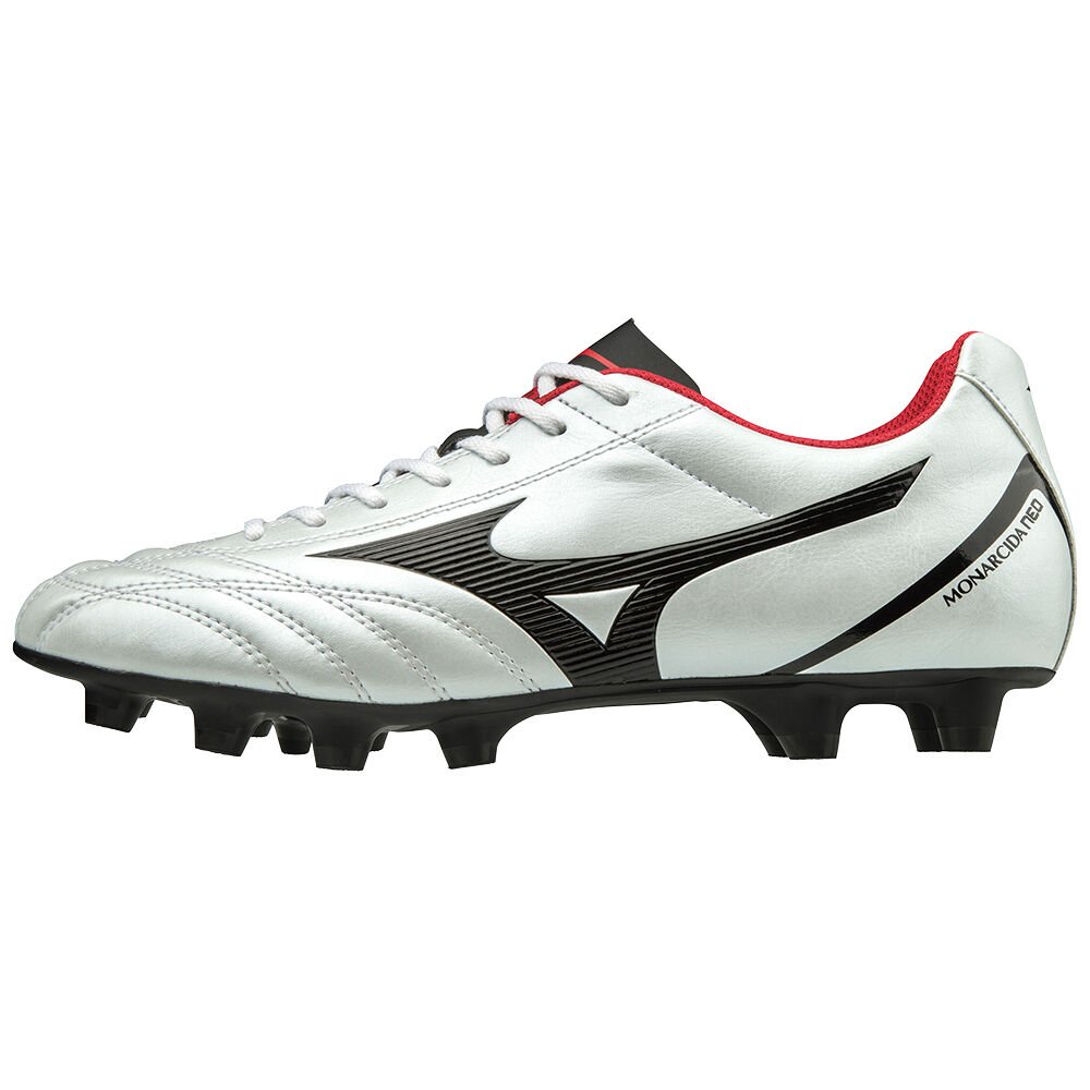 Mizuno Women's Football Boots White/Black Monarcida Neo Select Shoes - P1GA192509